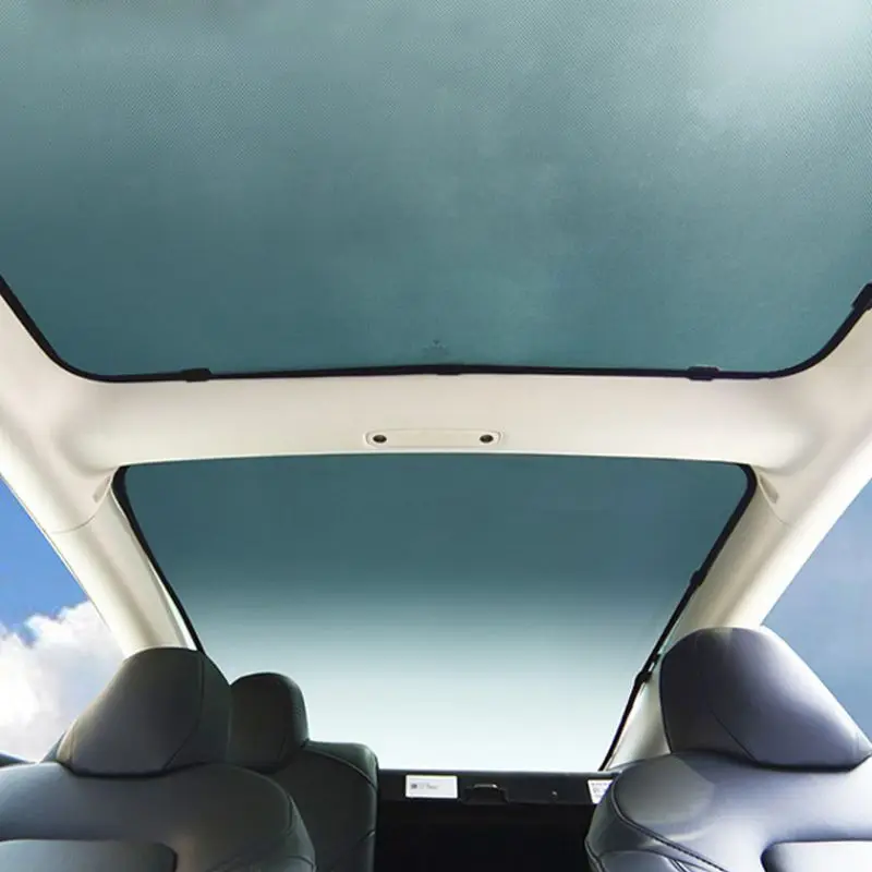 

4/6Pcs/set Car Sun Visor Rear Front Sun Shade Half/Full Cover for Tesla Model 3 B36B