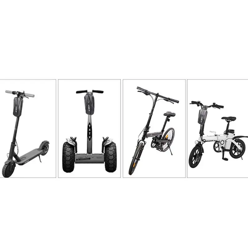 

Electric Scooter Folding Bike Front Storage Bag EVA Hard Shell Large Capacity