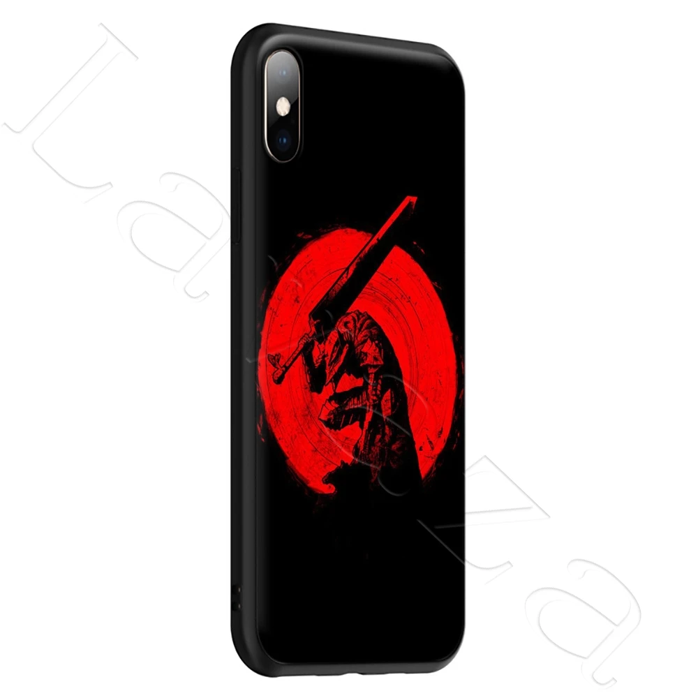 Мягкий чехол из ТПУ Lavaza с рисунком аниме берзер для iPhone 12 Mini 11 Pro XS Max XR X 8 7 6 6S Plus 5 5S SE