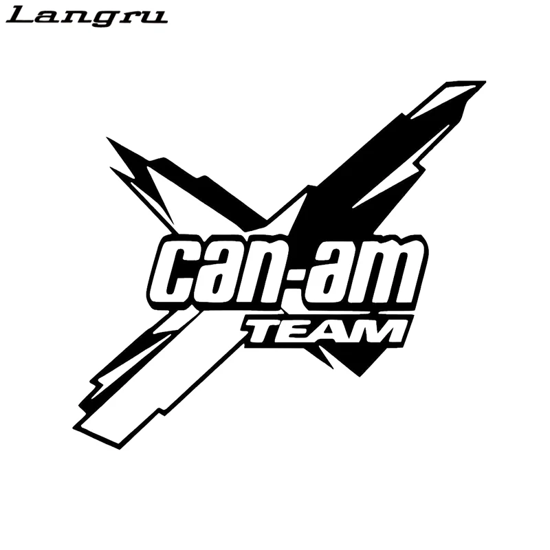 18*16 1 см Виниловая наклейка Can-am Team графическая оконная автомобильные аксессуары