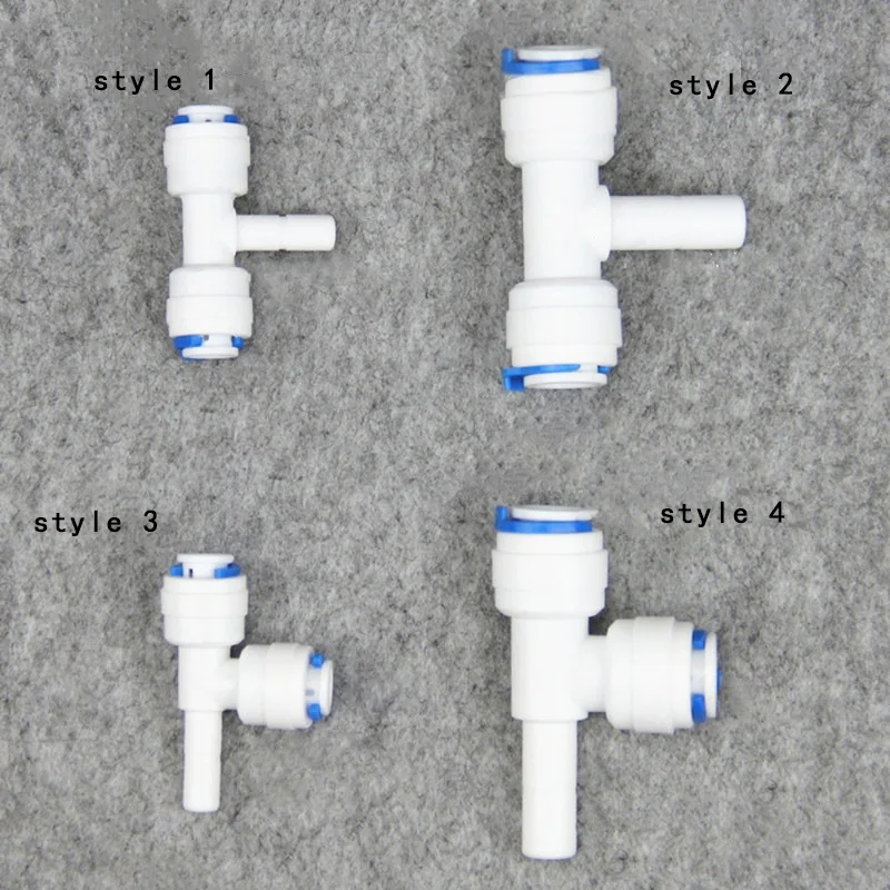 Штуцер для водопроводной трубы типа тройника аксессуары очистителя воды