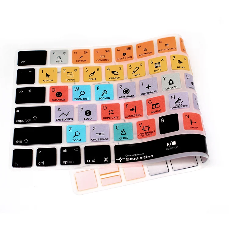 Чехол для клавиатуры HRH Studio One Hot key силиконовая защитная пленка Apple Magic MLA22B/A