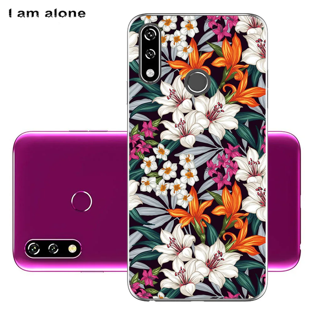 i am alone phone case for lg velvet 4g 5g 2020 w10 w30 w30 plus 2019 bags fashion color cute cartoon printed paint mobile free global shipping