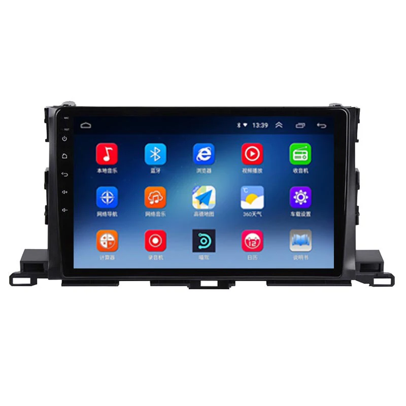 

Car Video Player for 15-18 Models Of Toyota Highlander Smart Android Gps Vehicle-Mounted Large Screen Navigation