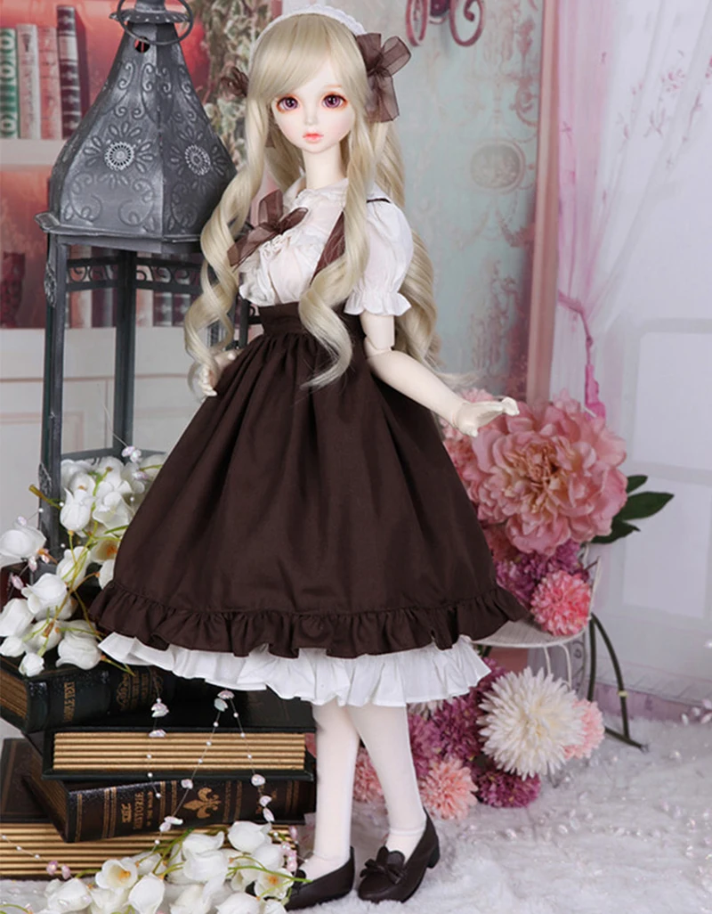 Новый стиль 1/3 1/4 1/6 BJD куклы одежда платье для кукол игрушка Одежда Аксессуары |