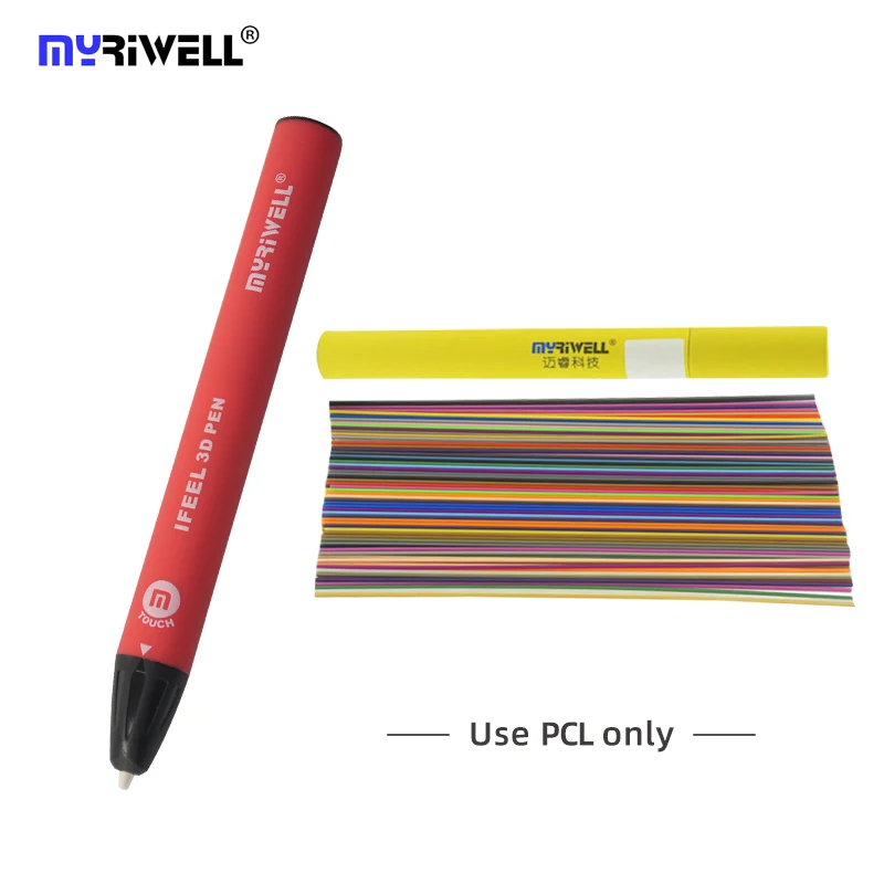 Myriwell 3D Pen only one touch button control sensing 1.75mm PCL filament diy 3D printing pen for beginner kids loading=lazy