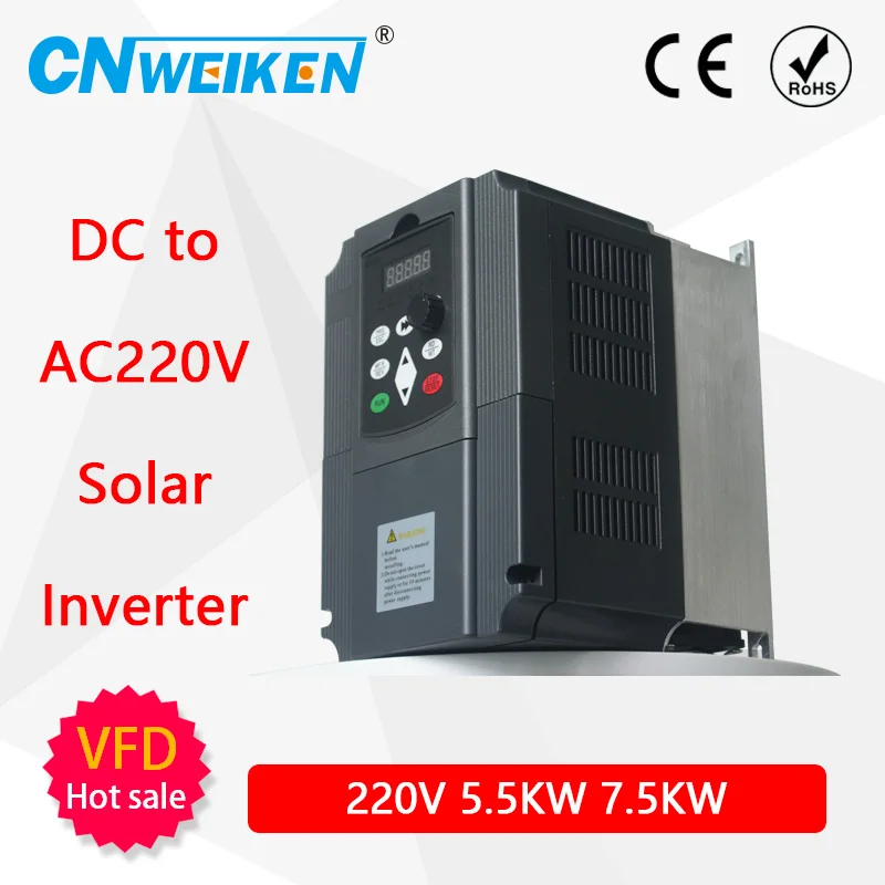Solar Pump 0.75kw/1.5kw/ 2.2kw 220v 1HP/2HP/3HP/5HP Inverter Frequency Inverters For Submersible Motors And Pumps | Обустройство дома