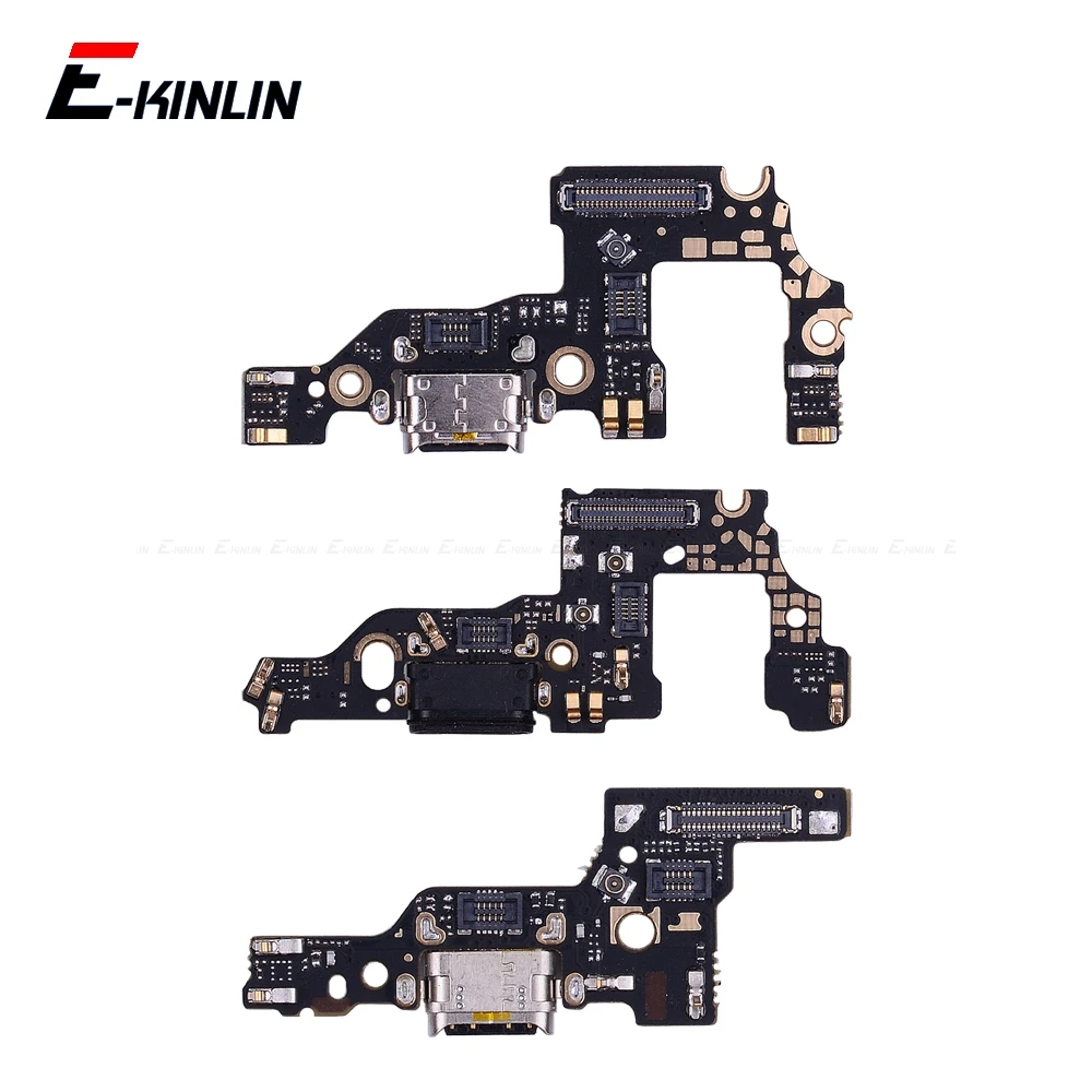 

Power Charger Dock USB Charging Port Plug Board Microphone Mic Flex Cable For HuaWei P30 P20 Pro P10 P9 Plus Mini P8 Lite 2017