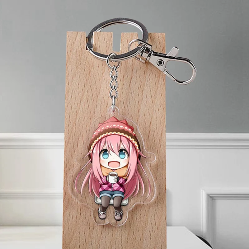 Двусторонний акриловый брелок для ключей с фигуркой в виде сумки | Украшения и