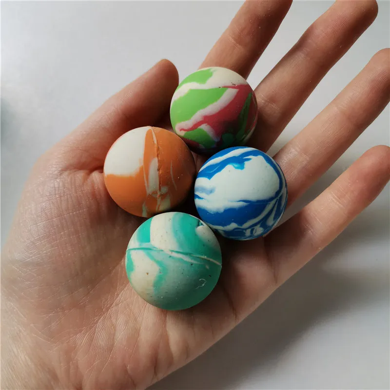 10 шт. игрушечный шар для детей цветные прыгающие шарики резиновые уличные