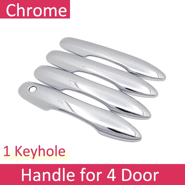 

Для Toyota Corolla Auris E210 2019 ~ 2022 хромированная дверная ручка, автомобильные аксессуары, наклейки, набор отделки из 4 дверей 2019 2020 2021