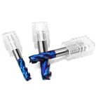 Концевая фреза HRC65, карбидная Вольфрамовая сталь, режущие инструменты, 11,522,534 мм, 4 канавки