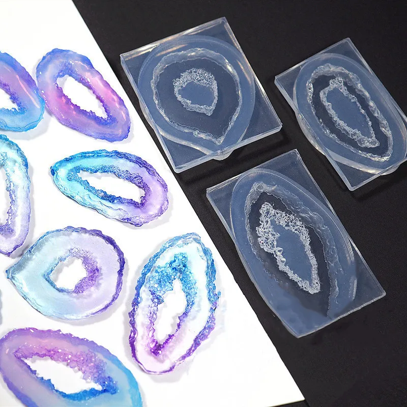 SNASAN Хрустальная кластерная силиконовая форма для самостоятельного изготовления