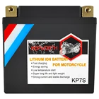 Стартовый аккумулятор KP7S для мотоцикла, 12 В, 4 а ч, CCA 260A, встроенный литиевый аккумулятор BMS для мотоцикла, 12 В, замена YTZ7S YTZ7S-BS CTZ7S