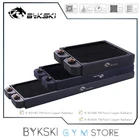 Тонкий медный радиатор Bykski 28 мм, 140280420,1 слой, 16 водных путей14 FPI 140 мм