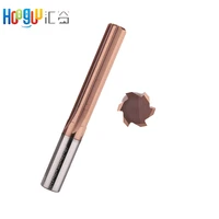 reamer hrc60 6 flutes with 100mm tungsten carbide reamer straight groove h7 alloy with coating for cnc machine reamers