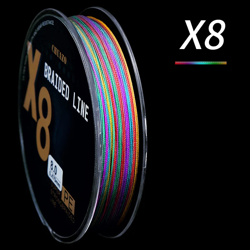 

X8 Shares 500M PE Fishing Line Japanese Durable Monofilament Rock Sea Fishing Line Super Strong Daiwa Carp Match Fishing