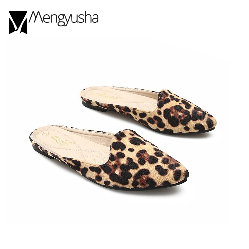 Мюли женские с закрытым носком бархатные шлепанцы сланцы Нескользящие для дома и