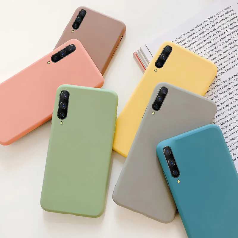 Чехол для Xiaomi mi CC9e CC 9E чехол силиконовый цветной Матовый Мягкий ТПУ на заднюю