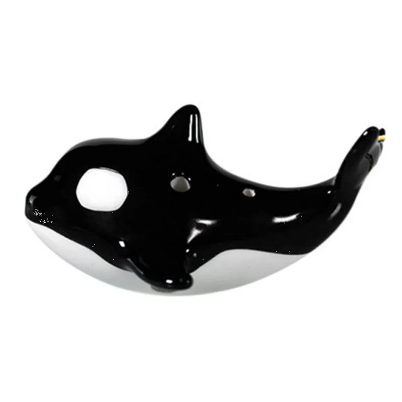 

6 holes ocarina modelling of killer whales beginner adult childrengift