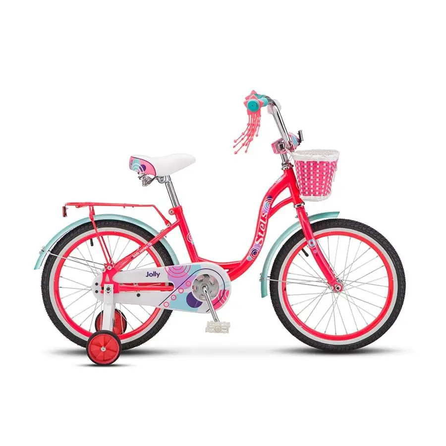 Велосипед для девочек Stels 18" Jolly V010 без переключения передач LU092130 | Спорт и