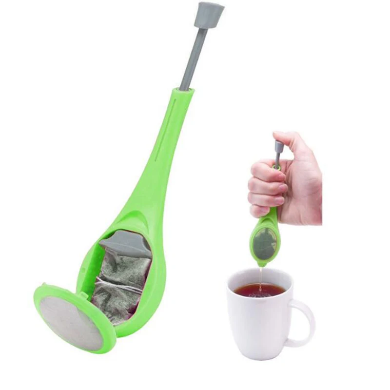 Новый простой 1PcsPP пищевой материал модный здоровый уникальный дизайн чайный