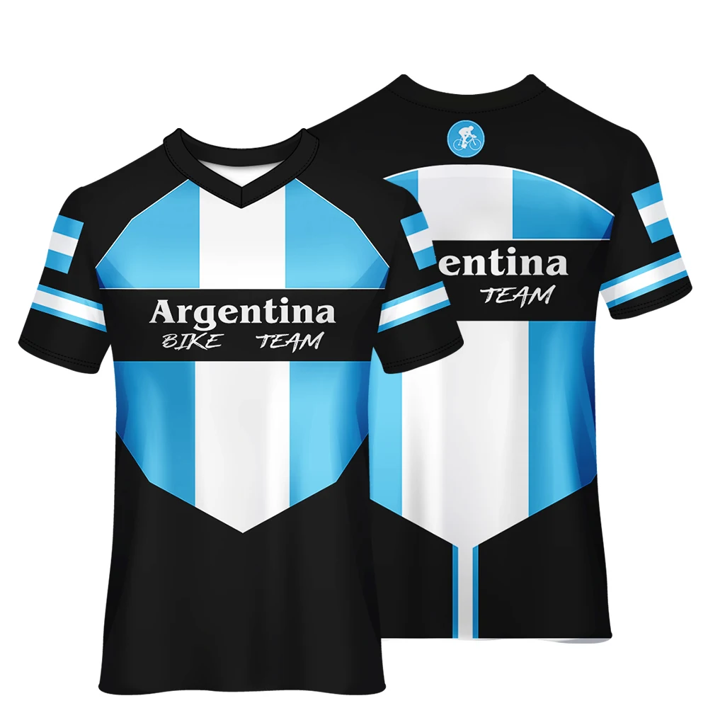 WAMNI футболка с длинным рукавом и v образным вырезом для езды на велосипеде Мужская