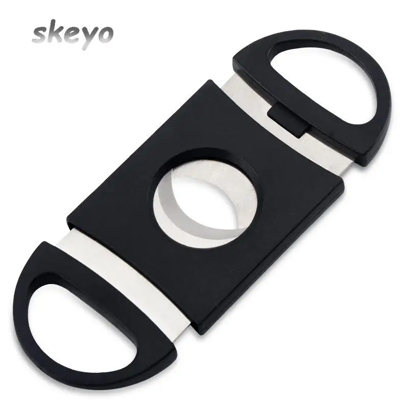 

Cigar Cutter Brand Stainless Steel Metal Cigar Cutter Guillotine Cigar Scissors Gift Portable Smoking Accessories Cigar Slicer