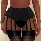 Подвязка для чулок Muyogrt, с металлическими зажимами, с высокой талией