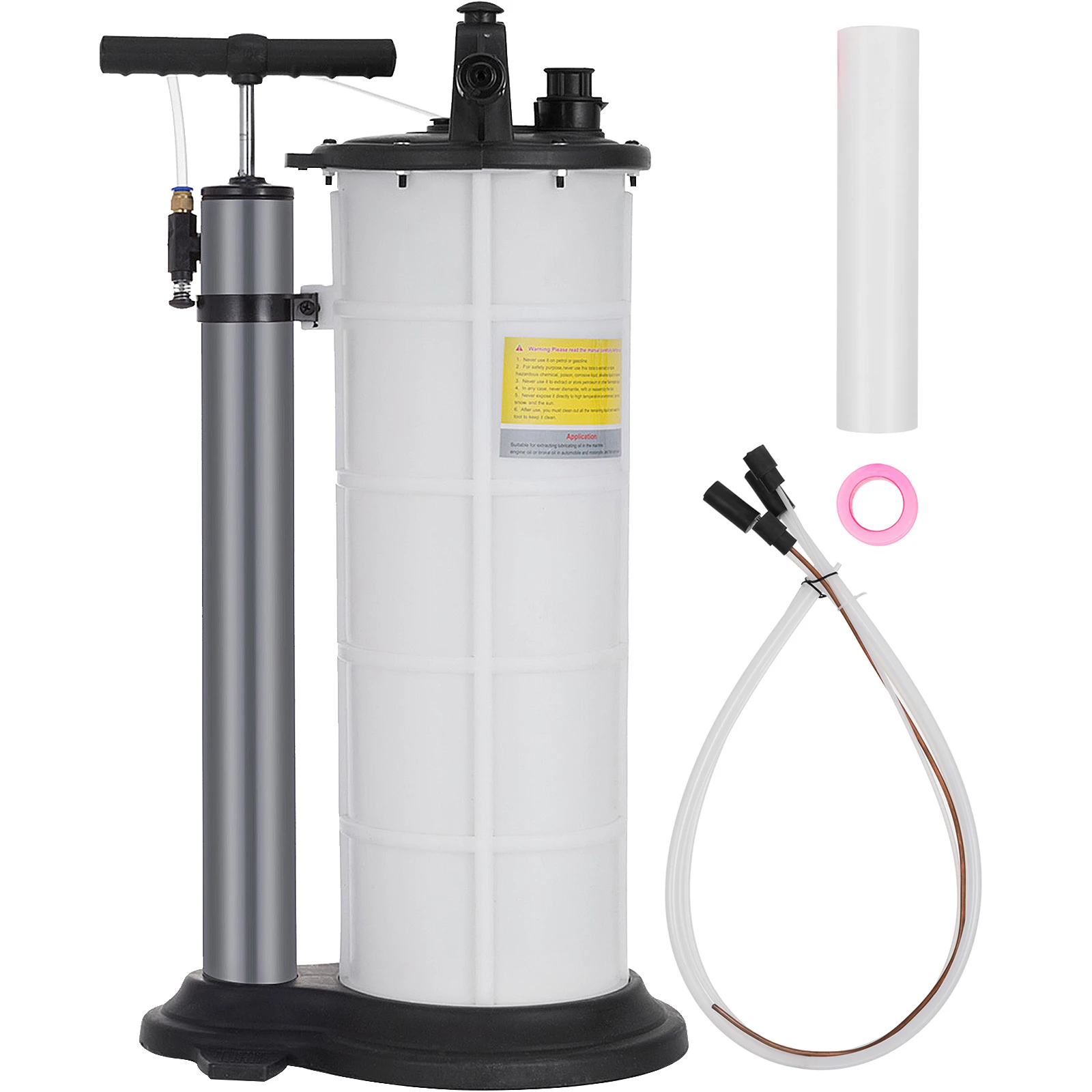 

VEVOR 9L 2,4 Гал DSG инструмент для смены масла пневматический и ручной откачивающий блок с двумя режимами, вакуумный экстрактор жидкости для масл...