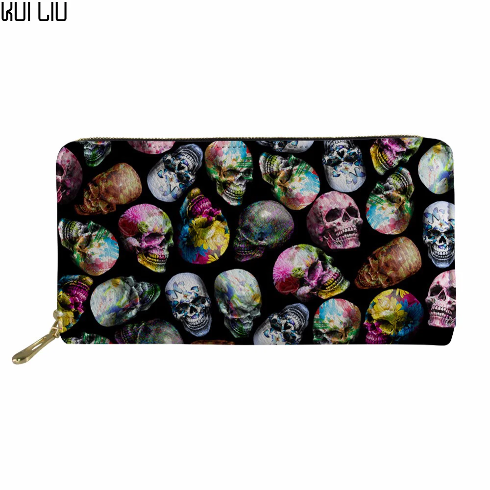 

Мужские и женские кошельки Kui Liu, кожаные клатчи, держатели для карт и удостоверения личности, кошелек для сотового телефона, крутые кошельки...