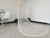 heart shaped lace wedding veil champagnewhiteivory one layer cathedral wedding veil lace bridal veil