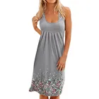 Женское Повседневное платье, летние платья 2021, женское летнее вечернее праздничное пляжное платье без рукавов, короткое платье, Сарафан Женский