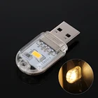 Портативный мини-светильник для чтения, USB светильник 5 в пост. Тока
