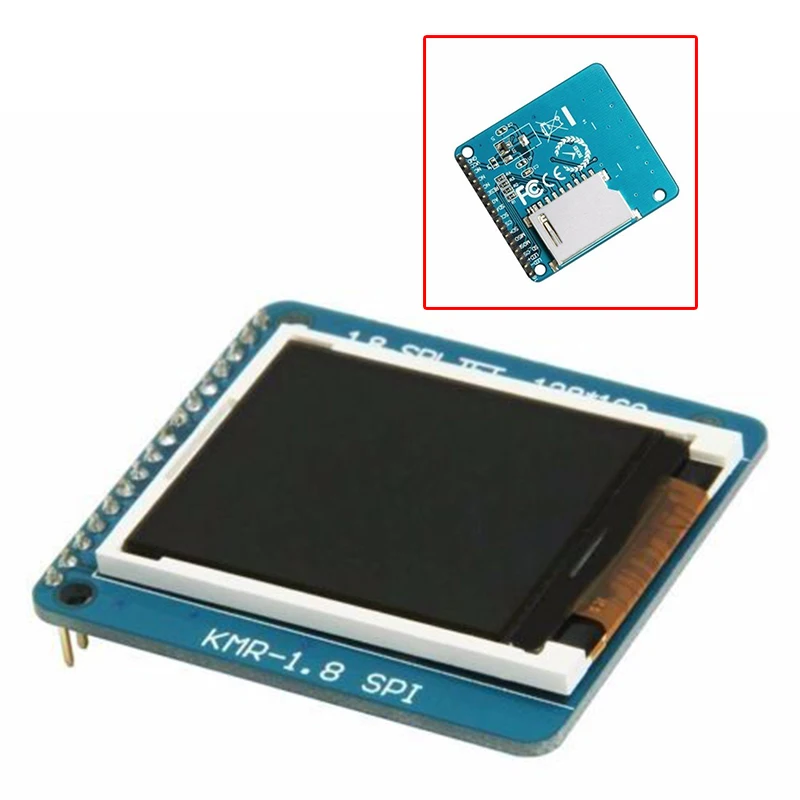 1 8 дюймов ST7735R SPI 128x160 TFT ЖК-дисплей модуль Breakout PCB для Arduino | Компьютеры и офис