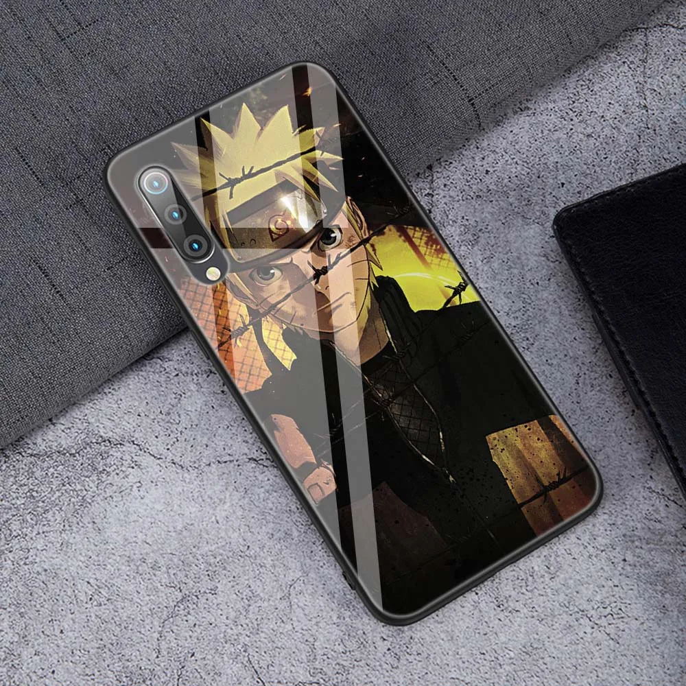 TG22 Lavaza Hokage Наруто Какаши Япония Аниме закаленное стекло мягкий чехол для Xiaomi Redmi Note 5 6 7 Pro mi A1 A2 8 Lite 9 F1 TPU чехол - Цвет: TG22