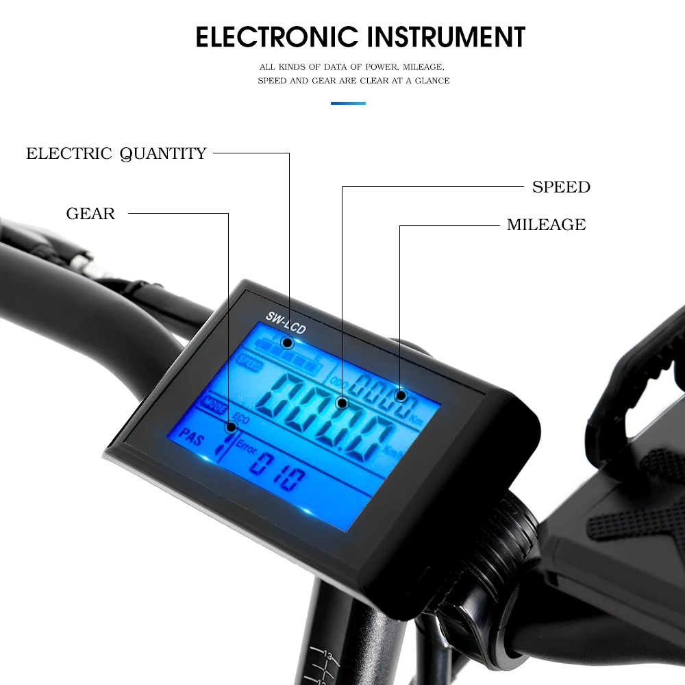 Online Elektrische Bike 750W 48V15ah 45 Km/h Doppel Batterie Elektrische Mountainbike 4,0 Fett Reifen Elektrische Fahrrad Strand E-bike