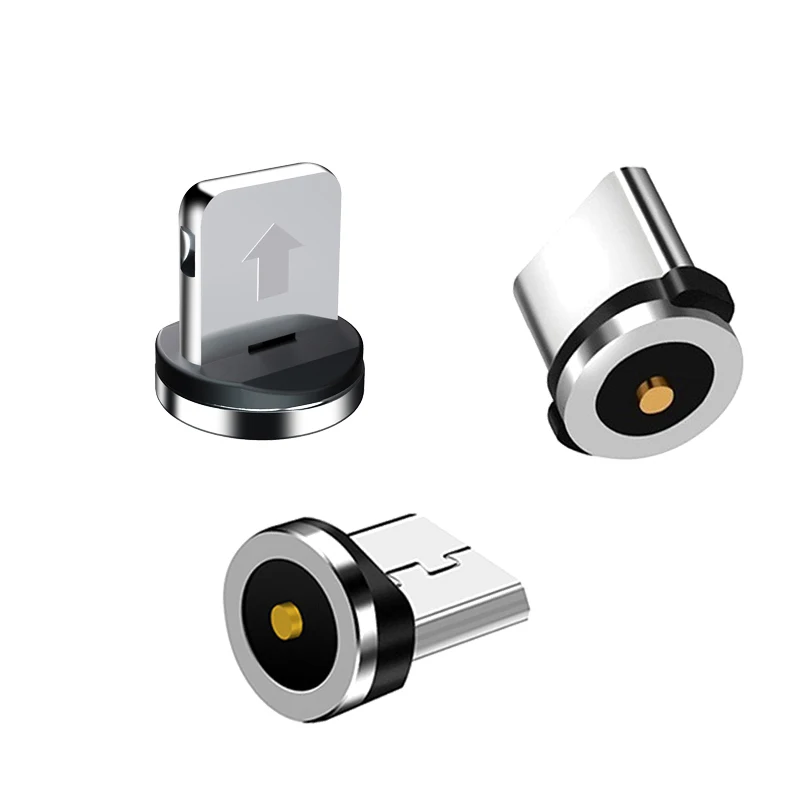 

Magnetic Plug 2 Pin Magnetic Charging Cable Adapter Micro USB Type C Magnet Connector Mobile Phone Dust Plugs