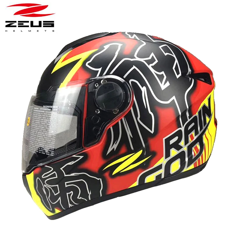 3 ZEUS DOT ECE мотоциклетные многоцветные Полнолицевые шлемы мотоциклетные шлемы гоночные шлемы m-xxxl шлем для мужчин и женщин - Цвет: 3