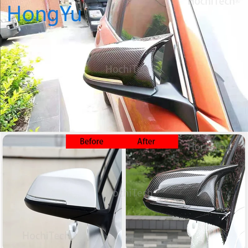 Замена углеродного волокна боковое зеркало чехол заднего вида для BMW M серии F87 M2