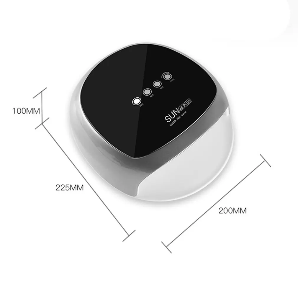 

BEVILI 52W LCD Induction Quick-drying Nail Phototherapy Machine Nail Polish Glue Led Lamp Nail Polish