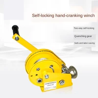 hand cranking winch electric winch self locking brake hand cranking winch 1200 lbs 1800 lbs 2600 lbs winch