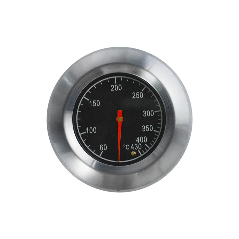 

Barbecue BBQ Smoker Grill Stainless Steel Thermometer Temperature Gauge 60-430
