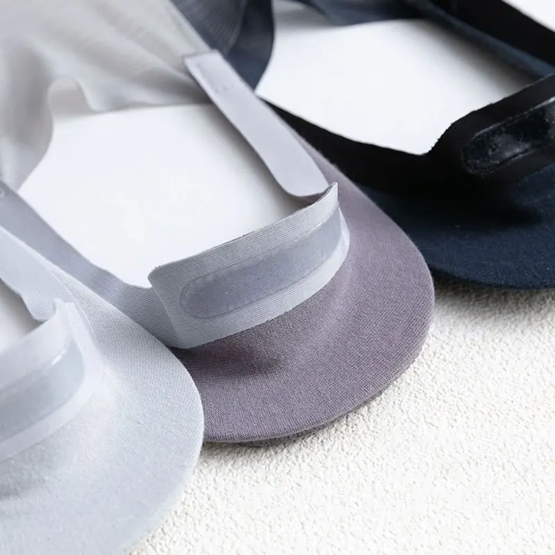 

2021 Fashion Men No Show Thin Invisible Socks New Men Sock Slippers Man Summer High Quality Ankle Breathable Casual Socks Men