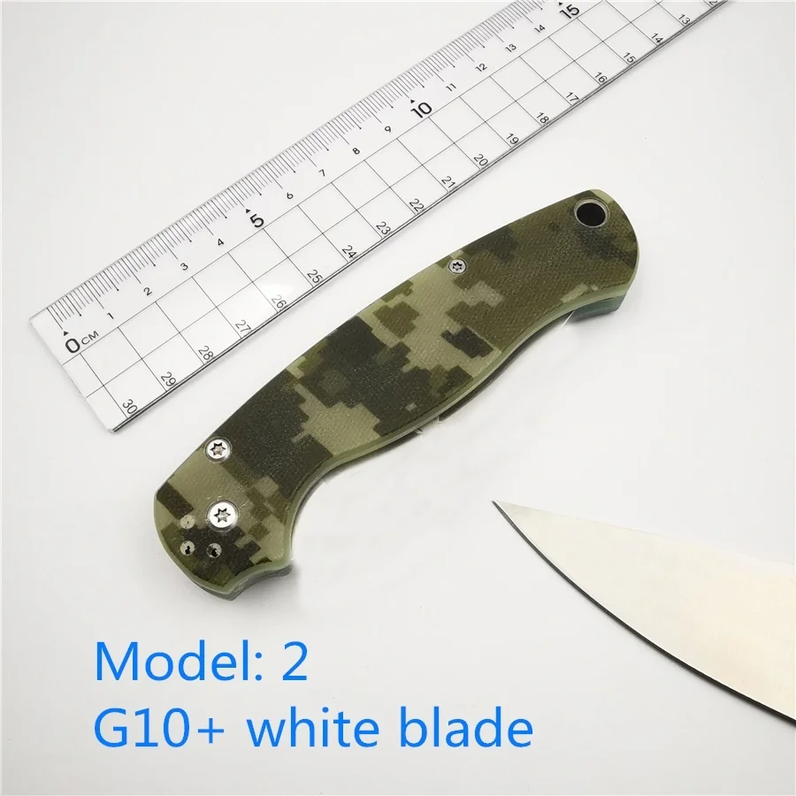 KESIWO DA15& C81 EDC карманный складной нож 440C Лезвие алюминий/G10 Ручка Открытый Отдых Рыбалка фрукты нож ручной инструмент - Цвет: C81 Camo SANDING