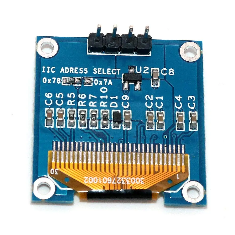 Модуль OLED дисплея 128x64 дисплей I2C IIC SPI 0 96 дюйма последовательный модуль с SSD1306 для