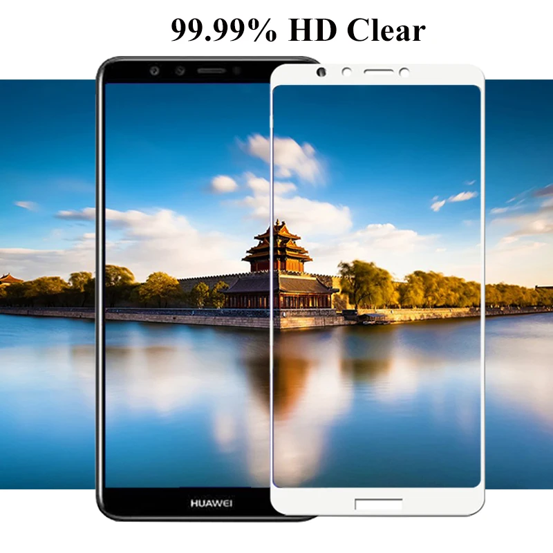 Защитный чехол из закаленного стекла для Huawei Y5 Y6 Y7 Y9 Prime 2019 2018 2017 Y3 аксессуары