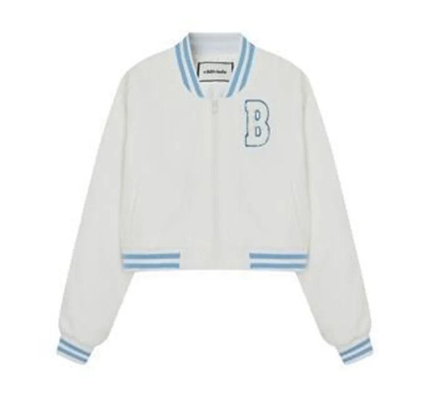 

Heartbeat Baseball Vigorous Sweetheart Embroidered Milk Blue Baseball Uniform Net Red Short Top