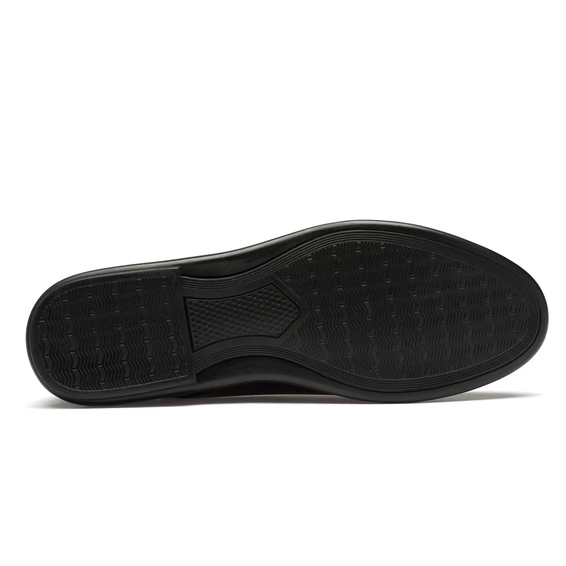 Мужские Водонепроницаемые мокасины из натуральной кожи мужские лоферы на