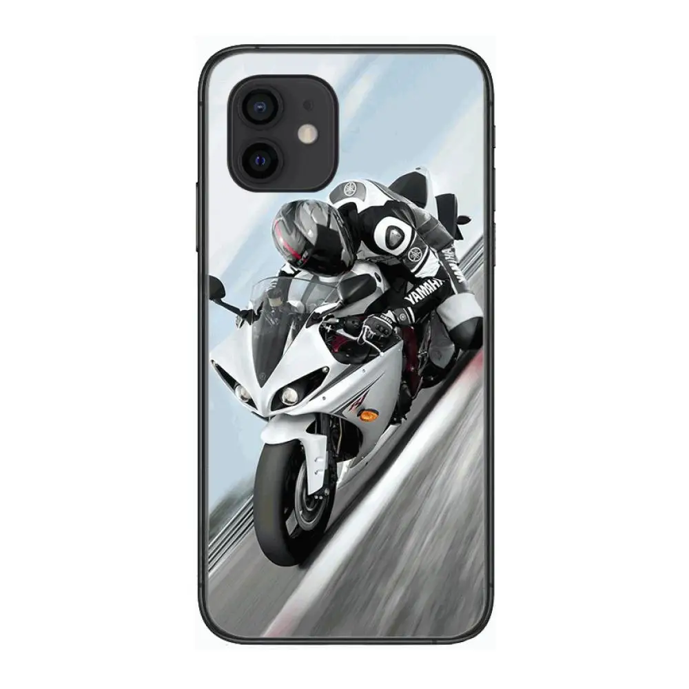 

Fashion Parkour Moto Style Phone Case cover For iphone 12 pro max 11 8 7 6 s XR PLUS X XS SE 2020 mini black cell shell